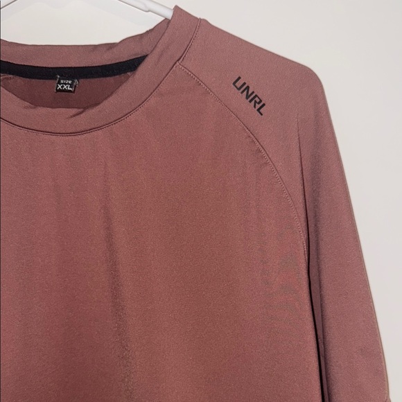 Brown Casual Sweatshirt with Ribbed Details - Picture 2 of 3